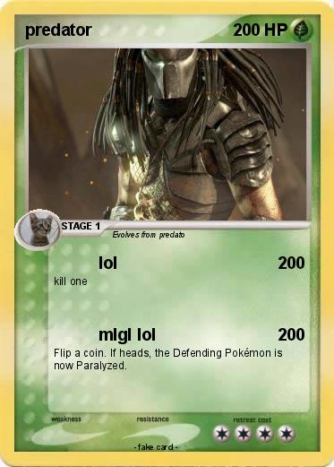 Pokemon predator