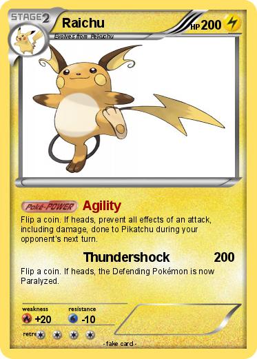 Pokemon Raichu