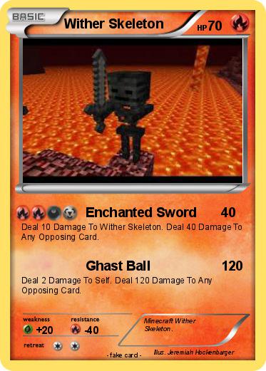 Pokemon Wither Skeleton