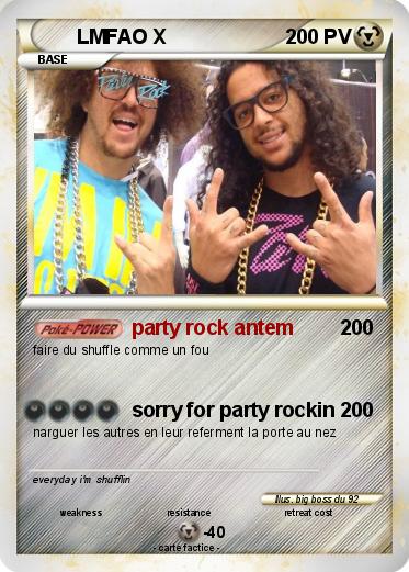 Pokemon LMFAO X
