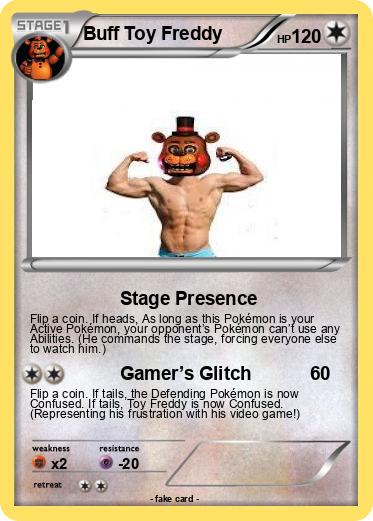 Pokemon Buff Toy Freddy