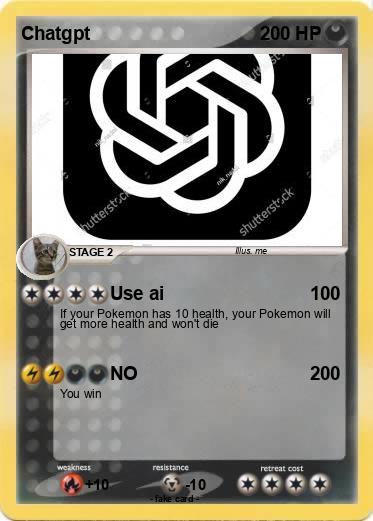 Pokemon Chatgpt