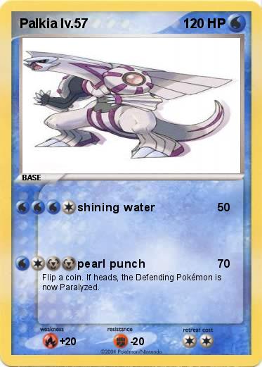 Pokemon Palkia lv.57