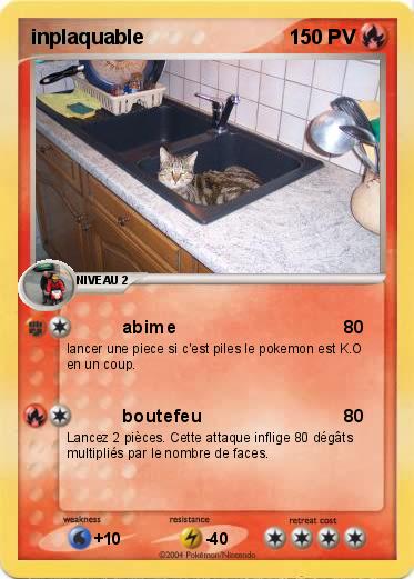 Pokemon inplaquable