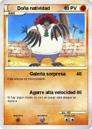 Pokemon Doña natividad