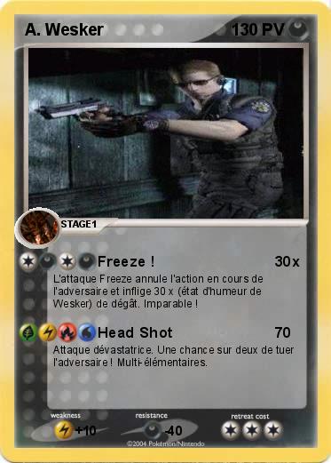 Pokemon A. Wesker