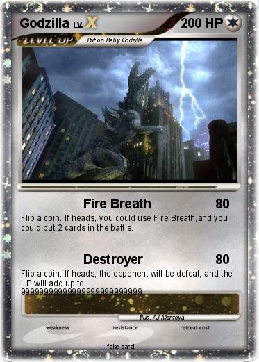 Pokemon Godzilla