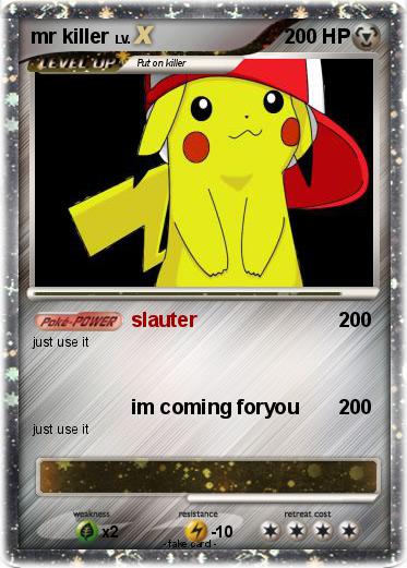 Pokemon mr killer