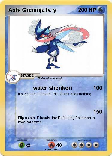 Pokemon Ash- Greninja lv. y