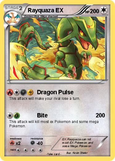 Pokemon Rayquaza EX