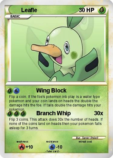 Pokemon Leafle