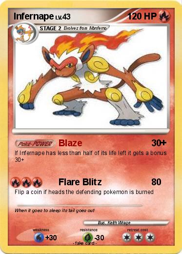 Pokemon Infernape