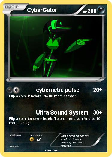 Pokemon CyberGator