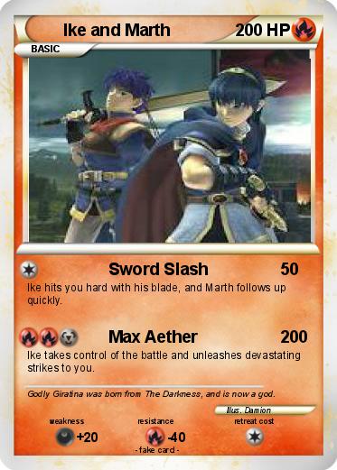 Pokemon Ike and Marth