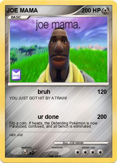 Pokemon JOE MAMA