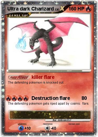 Pokemon Ultra dark Charizard