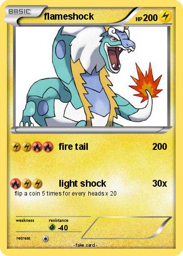 Pokemon flameshock