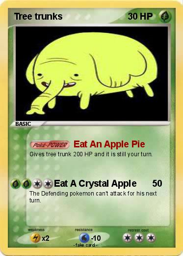 Pokemon Tree trunks