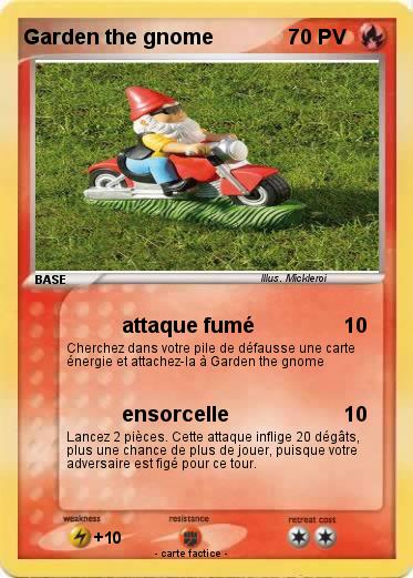 Pokemon Garden the gnome