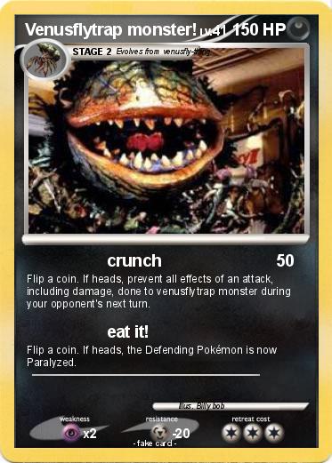 Pokemon Venusflytrap monster!