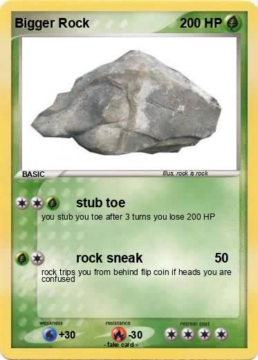 Pokemon Bigger Rock