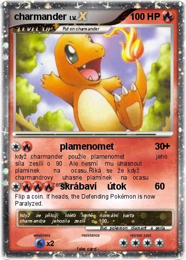 Pokemon charmander
