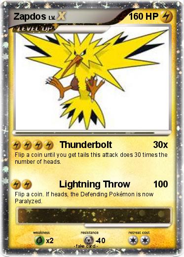 Pokemon Zapdos