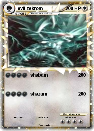 Pokemon evil zekrom