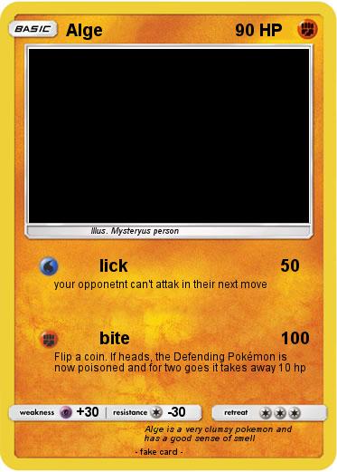 Pokemon Alge