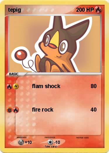 Pokemon tepig