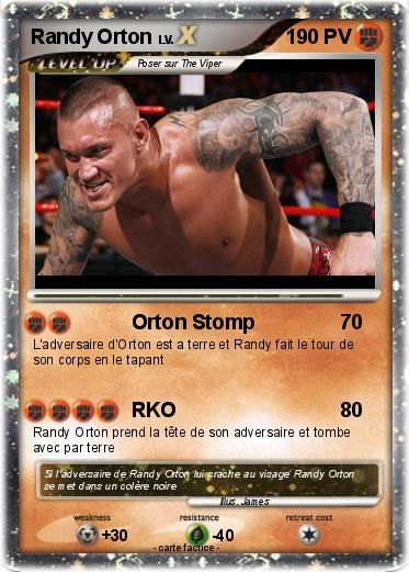 Pokemon Randy Orton