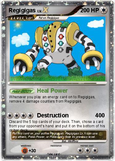 Pokemon Regigigas
