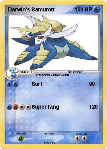 Pokemon Darwin's Samurott