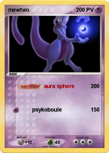 Pokemon mewtwo