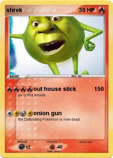 Pokemon shrek