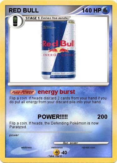 Pokemon RED BULL