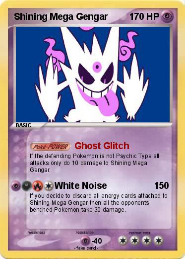 Pokemon Shining Mega Gengar