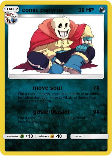 Pokemon comic papyrus
