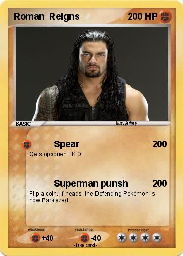 Pokemon Roman  Reigns