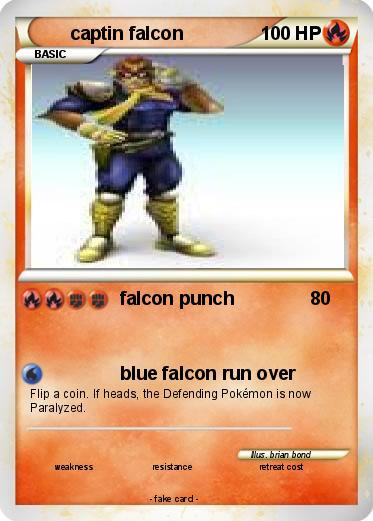 Pokemon captin falcon