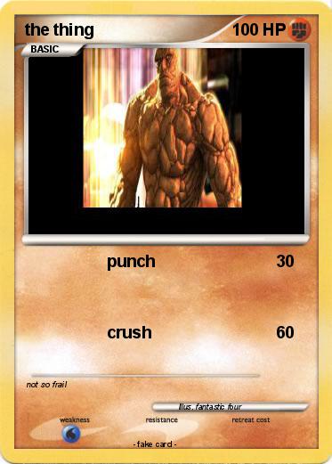 Pokemon the thing