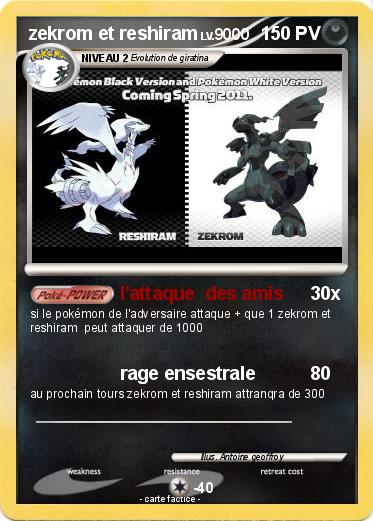 Pokemon zekrom et reshiram