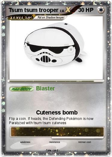 Pokemon Tsum tsum trooper