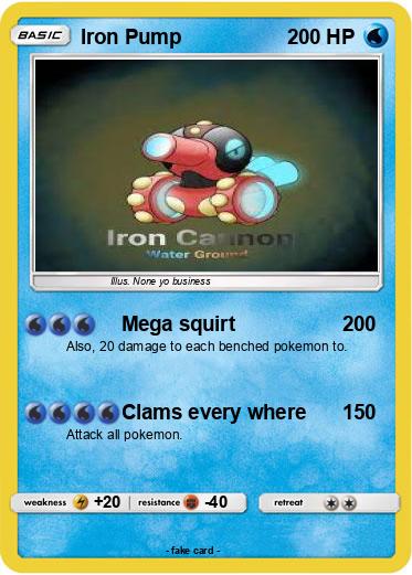 Pokemon Iron Pump