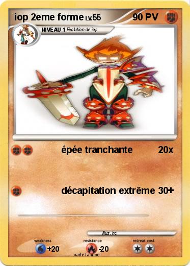 Pokemon iop 2eme forme