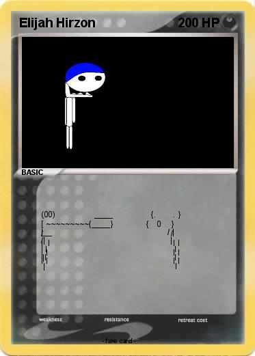 Pokemon Elijah Hirzon