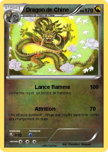 Pokemon Dragon de Chine