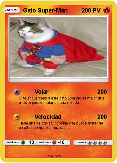 Pokemon Gato Super-Man