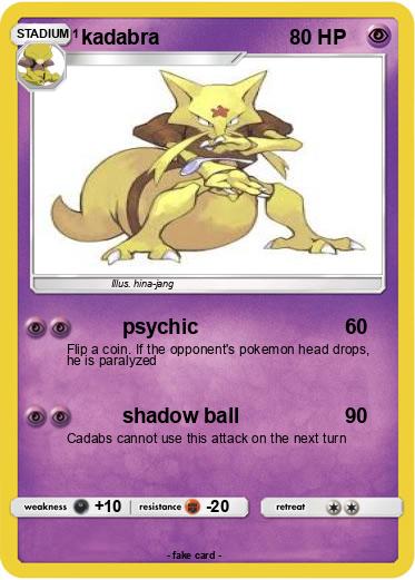 Pokemon kadabra