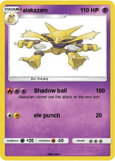 Pokemon alakazam